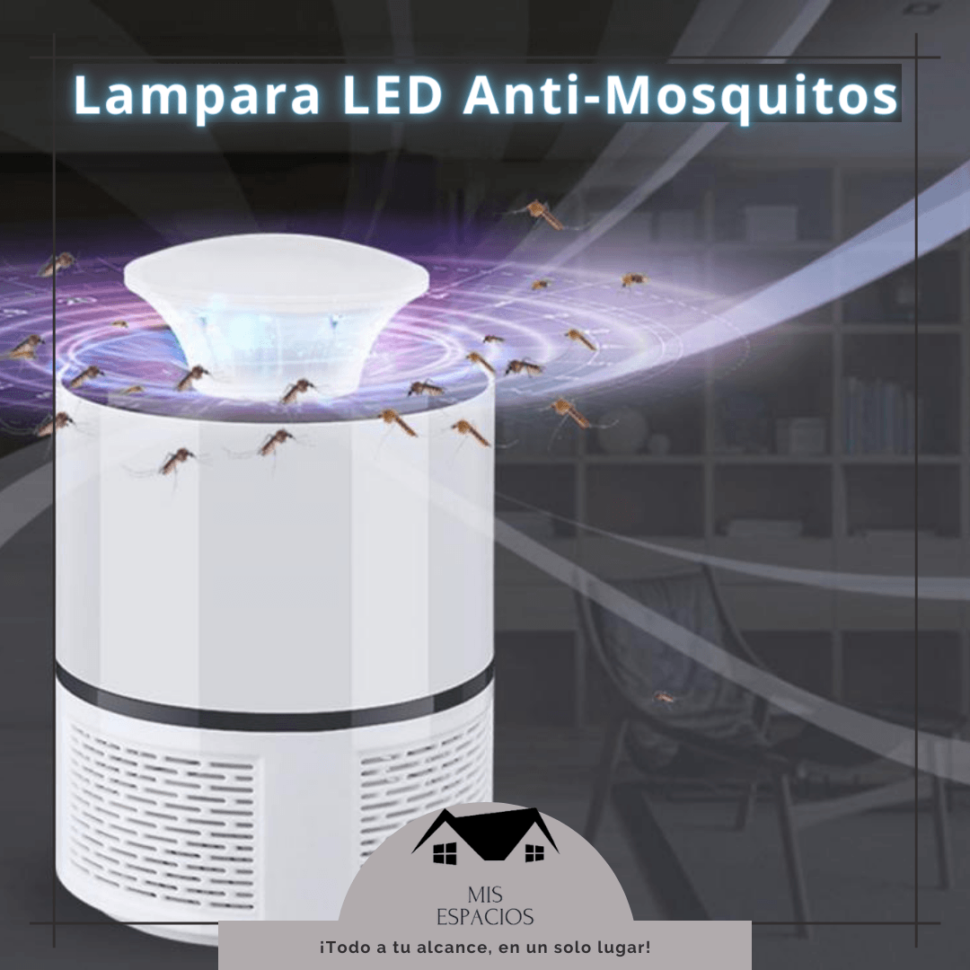 Lampara LED Anti-Mosquitos - MisEspacios.co